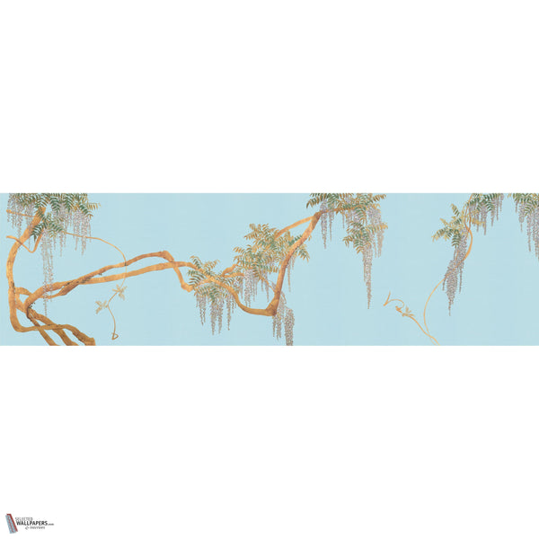 Edo Wisteria behang in Sky van Iksel
