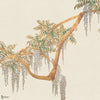 Edo Wisteria behang van Iksel — Bone, detail