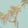 Edo Wisteria behang van Iksel — Celadon, detail