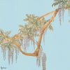 Edo Wisteria behang van Iksel — Sky, detail