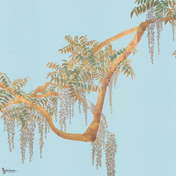 Edo Wisteria behang van Iksel — Sky, detail