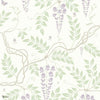 Egerton behang in Olive Green van Cole & Son