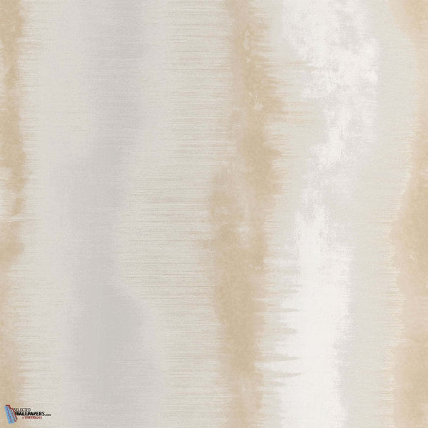 Electromagnetic wallpaper in Beige van Texam