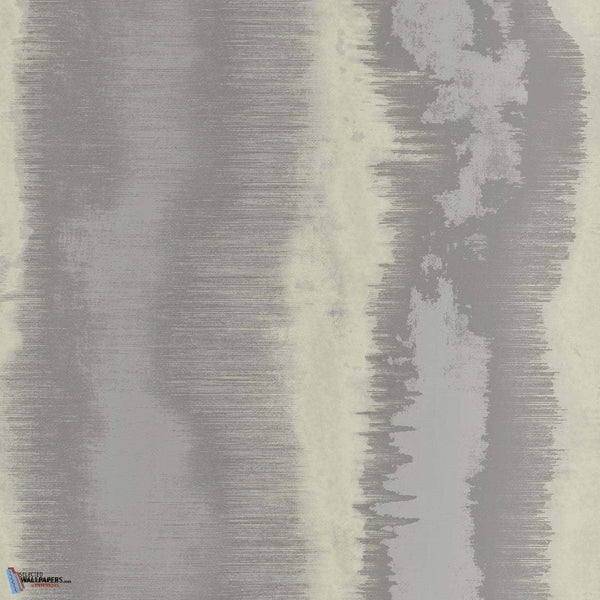 Electromagnetic wallpaper in Warm Grey van Texam