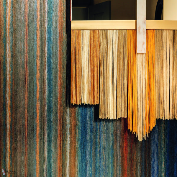Cannelure wallpaper by Elitis — interior