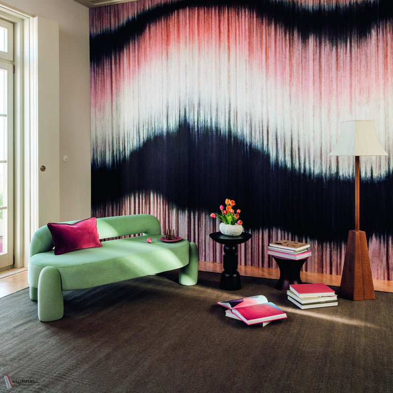Plissé Tapete von Elitis — Interieur