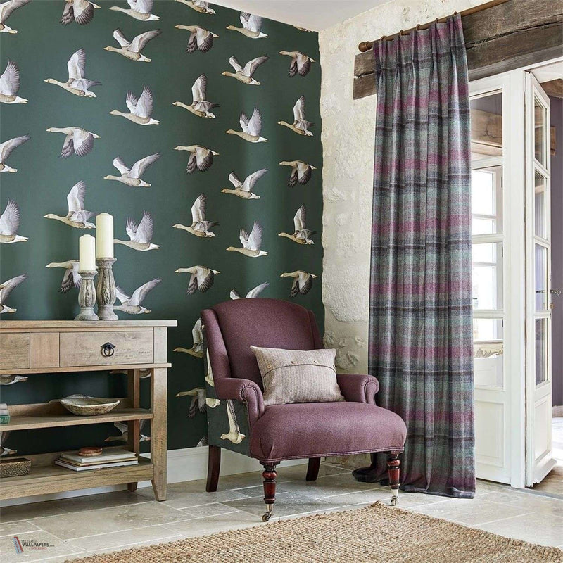 Elysian Geese behang van Sanderson