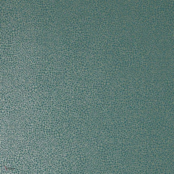 Emile behang in Emerald van 1838 wallcoverings