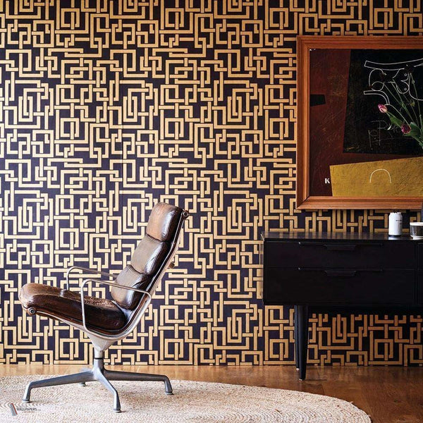 Enigma behang van Farrow & Ball