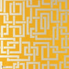 Enigma behang in Bespoke Gold van Farrow & Ball