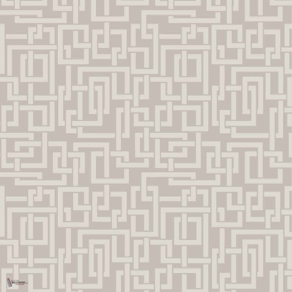 Enigma behang in Purbeck Stone van Farrow & Ball