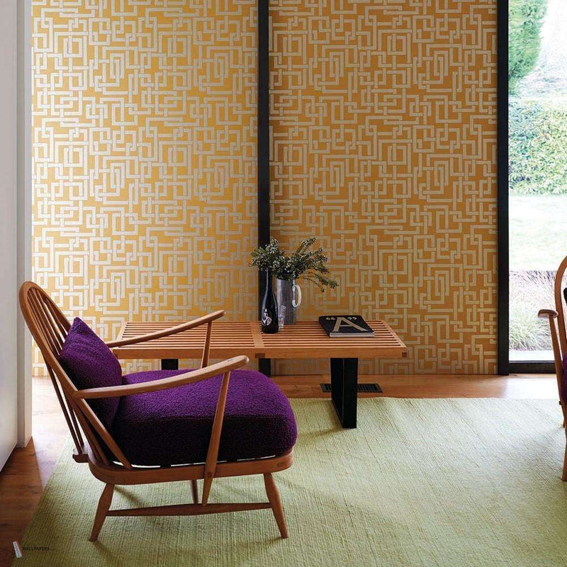 Enigma wallpaper by Farrow & Ball