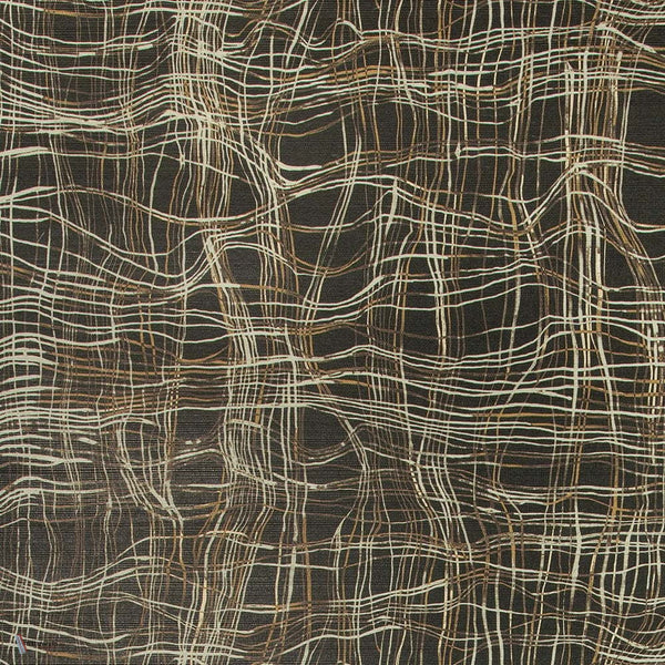 Entangle behang in Raven van Kelly Wearstler