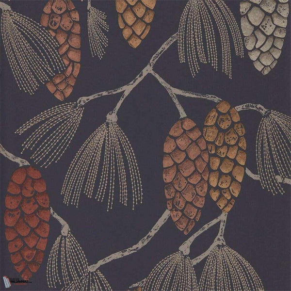 Epitome behang in Copper van Harlequin