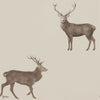 Evesham Deer wallpaper in Birch van Sanderson