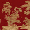 Exotic Chinoiserie behang van Iksel — Coral, detail
