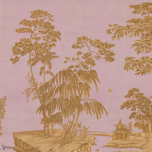 Exotic Chinoiserie behang van Iksel — Parma, detail