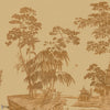 Exotic Chinoiserie behang van Iksel — Sand, detail