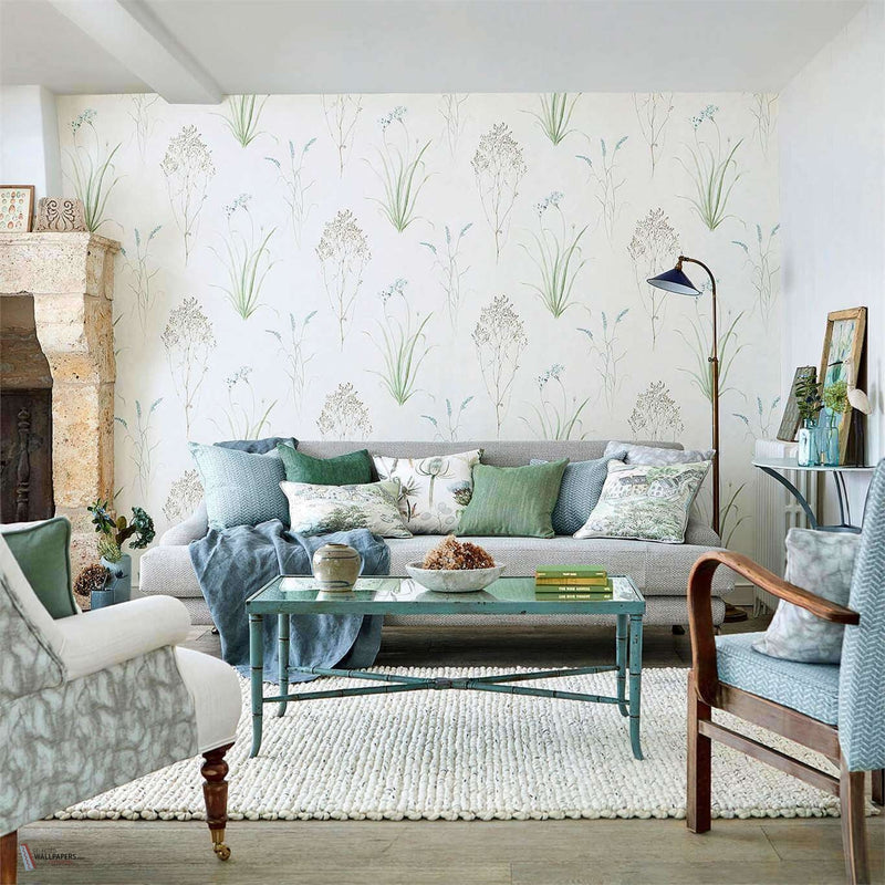 Farne Grasses papier peint de Sanderson