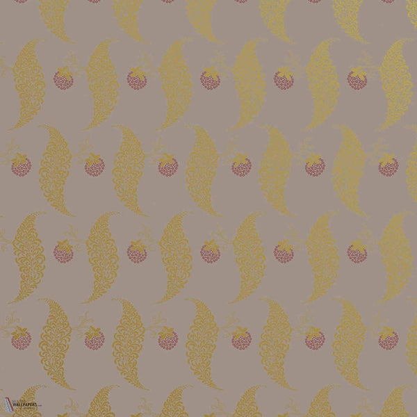 Rosslyn wallpaper in Charleston Gray by Farrow & Ball