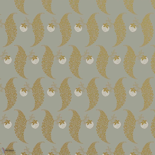 Rosslyn wallpaper in Pigeon by Farrow & Ball