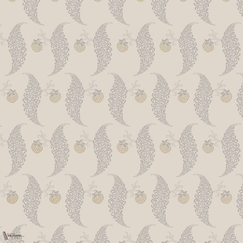 Rosslyn wallpaper in Skimming Stone by Farrow & Ball