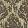 Faversham wallpaper in Moss Green van 1838 wallcoverings
