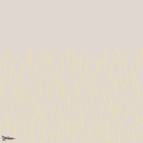 Feather Grass behang in Ammonite van Farrow & Ball
