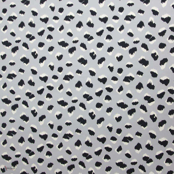 Feline behang in Grey/Black van Kelly Wearstler