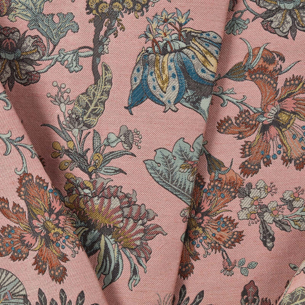 Flora Fantasia Jacquard Stoff detail
