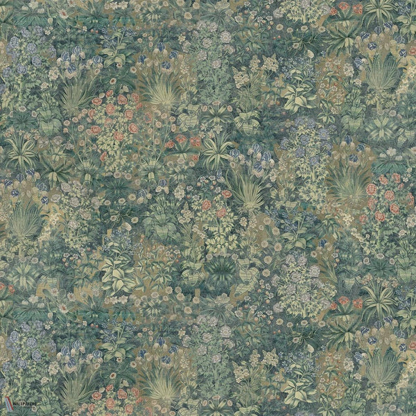 Floral Tapestry behang van Iksel — Allover, detail