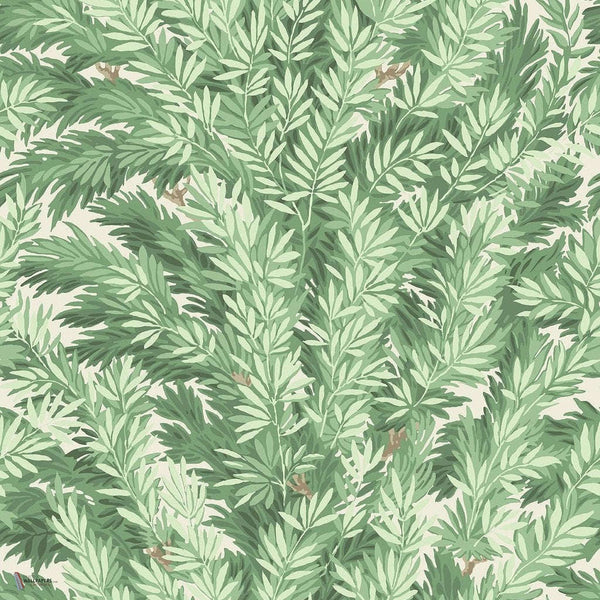 Florencecourt wallpaper in Leaf Green van Cole & Son