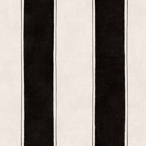 Florentine Stripe wallpaper in Onyx by Coordonne