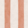 Florentine Stripe wallpaper in Peach by Coordonne