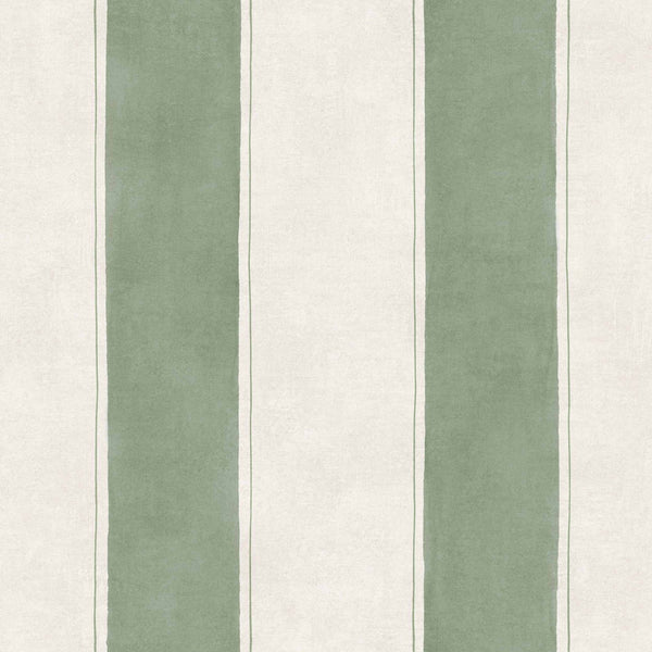 Florentine Stripe wallpaper in Sage by Coordonne