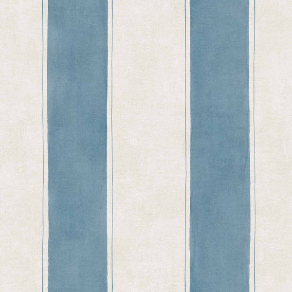 Florentine Stripe wallpaper in Sapphire by Coordonne