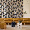 Gardenia stof-Casamance-Selected Wallpapers-Interiors