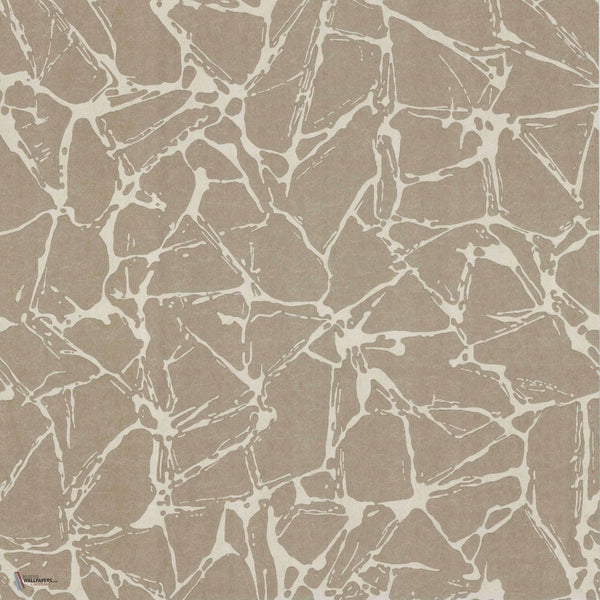 Glaze wallpaper in Gold van 1838 wallcoverings