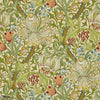 Golden Lily wallpaper in Pale Biscuit van Morris & Co