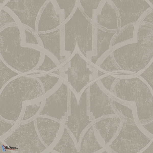 Gothic behang in Beige Royal van Texam