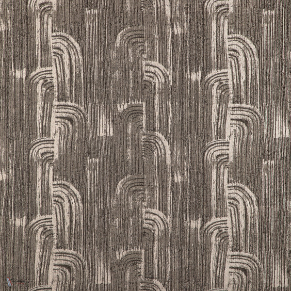 Crescent Weave Stofff in Obsidian von GP&J Baker