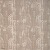 Crescent Weave Stofff in Taupe von GP&J Baker