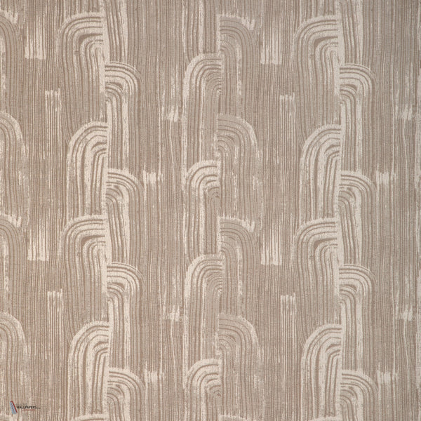 Crescent Weave Stofff in Taupe von GP&J Baker