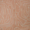 Graffito behang in Salmon/Cream van Kelly Wearstler