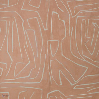 Graffito Salmon/Cream