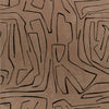 Graffito behang in Sand/Black van Kelly Wearstler