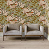 Grand Flying Ducks Mulberry wallpaper sfeerbeeld