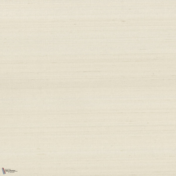 Bloom White papel pintado en Cream Fluff de Greenland