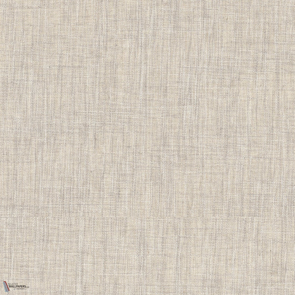 Floc White behang in Dewy Linen Cloud van Greenland