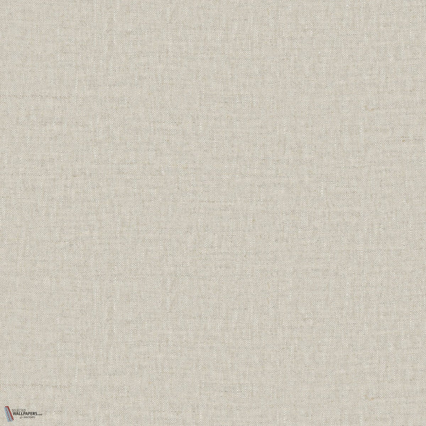 Floc White behang in Frosted Linen van Greenland